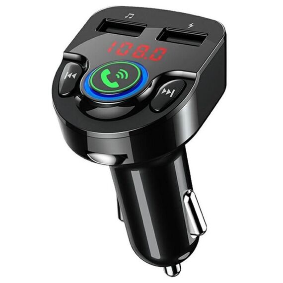 G32 Lettore MP3 Bluetooth Navigazione vocale Caricabatterie per auto Rilevamento tensione Trasmettitore FM