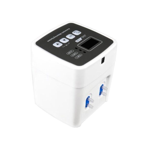 Sistema di irrigazione automatico Smart Dual Pump 20 gocciolatori Kit per piante da giardino - Alimentazione a batteria/elettrica Spina AU