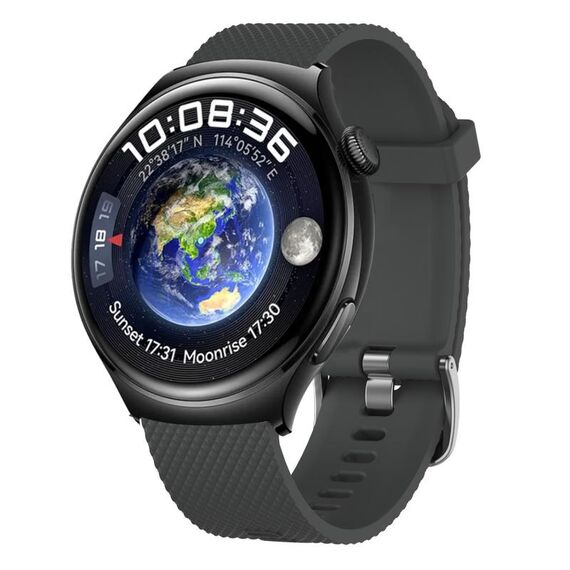 Per Huawei Watch GT3 Pro 46mm 22mm Cinturino in silicone testurizzato con diamanti (verde acqua)