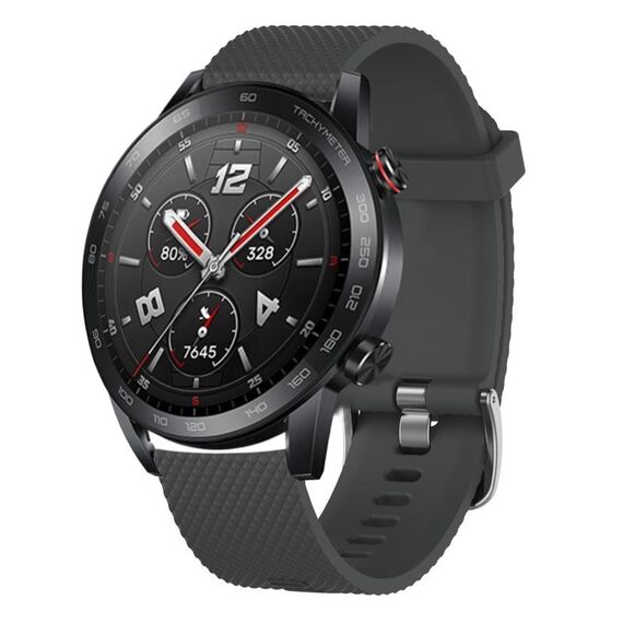 Per Huawei Watch Buds 22mm Cinturino in silicone testurizzato con diamanti (verde acqua)