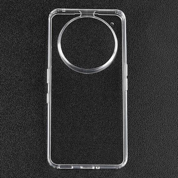 Per Nothing Phone 3a Pro Custodia trasparente per telefono in PC + TPU (trasparente)