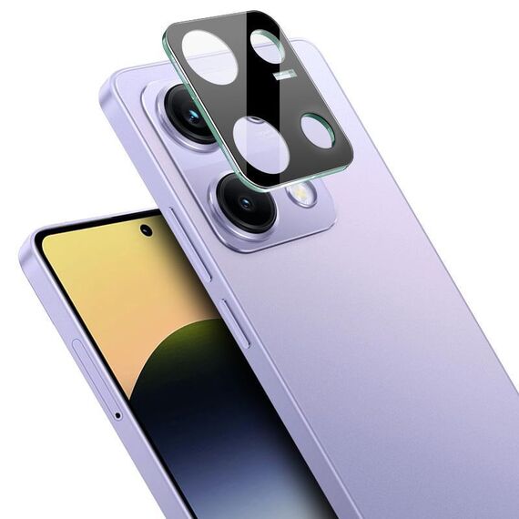 Per Redmi Note 14S 4G imak Pellicola per lente in vetro integrata ad alta definizione Versione nera
