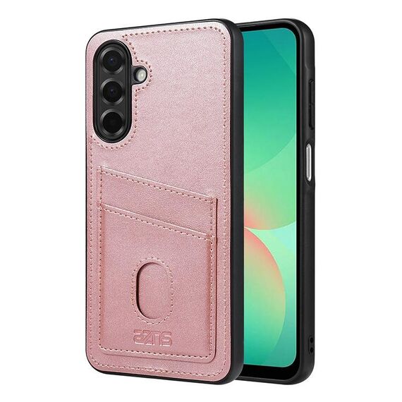 Per Samsung Galaxy A26 5G AZNS K1 Series Card Slot Business Phone Case (Rosa)