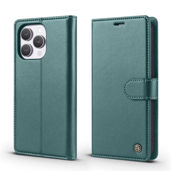 Per iPhone 15 Pro Forwenw F6 Series Custodia in pelle RFID per telefono (verde)