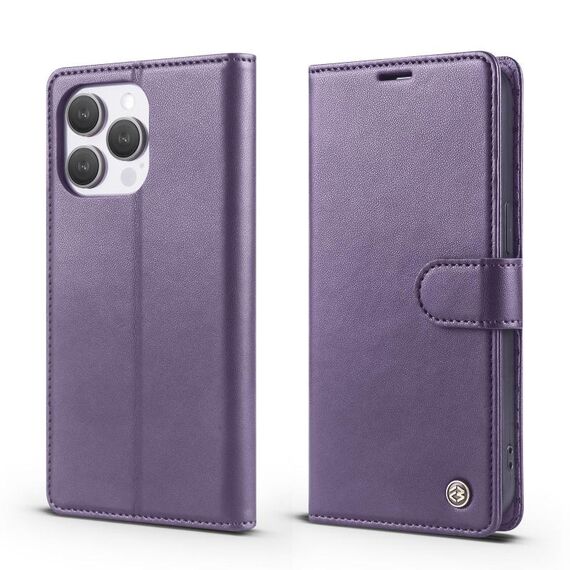 Per iPhone 12 Pro Max Forwenw F6 Series Custodia in pelle RFID per telefono (viola)