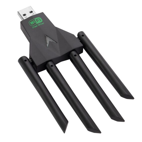 Scheda di rete wireless 5G 1300Mbps Dual Band USB WiFi Receiver senza driver PC9714 6922315884851