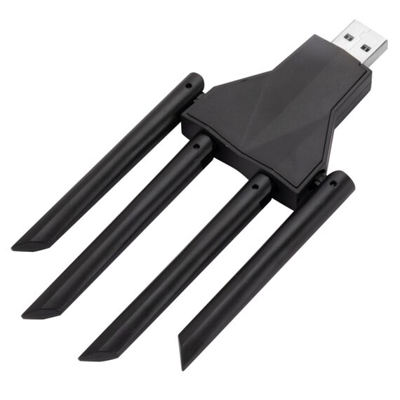 Scheda di rete wireless 5G 1300Mbps Dual Band USB WiFi Receiver senza driver PC9714 6922315884851