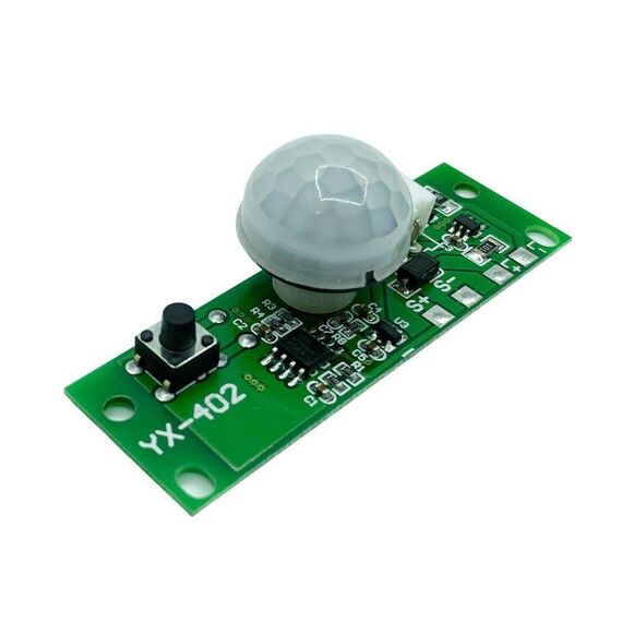 Scheda di controllo della luce solare con sensore umano a infrarossi da 3,7 V Scheda di controllo della luce solare da parete PIR Controller della luce da parete