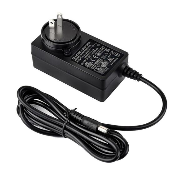 Adattatore di alimentazione con jack CC Waveshare 9V/5A da 1,2 m (spina USA)