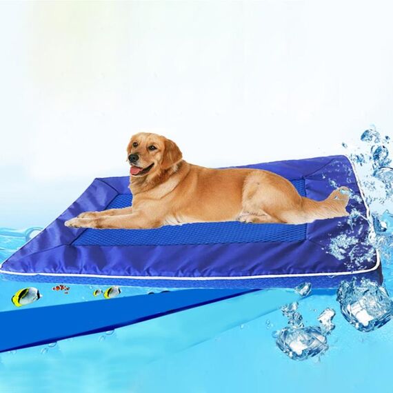 Cuscolo per cuscinetti per cani da letto per cuscinetto per cuscinetto per cani da raffreddamento cuscino per cane, medio, dimensioni: 63*44*4 cm