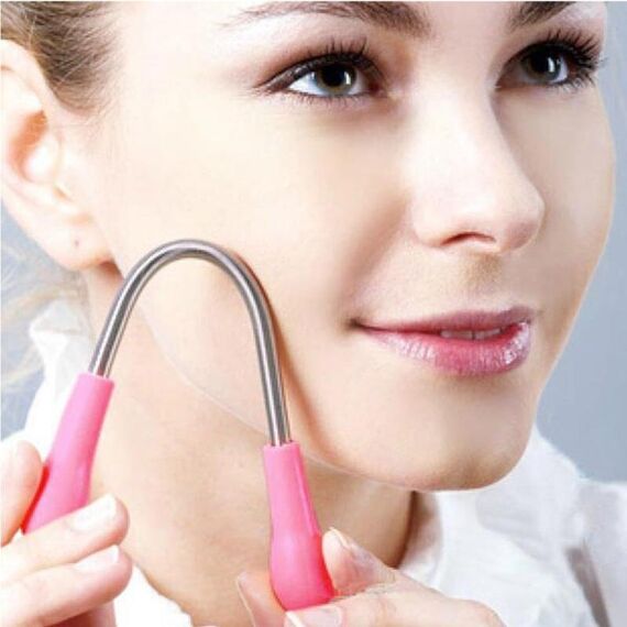 5 PCS Super Popular Magic Beauty Facial Hair Remover, consegna a colori casuali