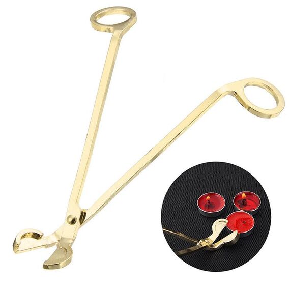 Taglierina per forbici per candele con trimmer per candele in acciaio inossidabile