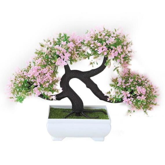 Simulazione Benvenuto Pine Decoration Desktop Decoration (rosa)