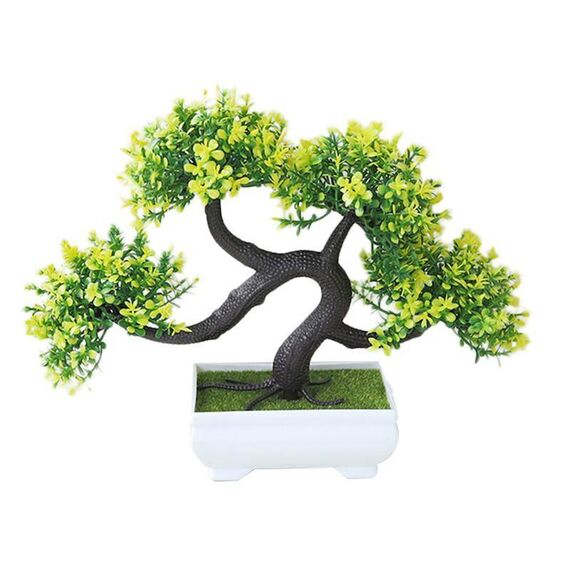 Simulazione Benvenuto Pine Decoration Desktop Decoration (Giallo)