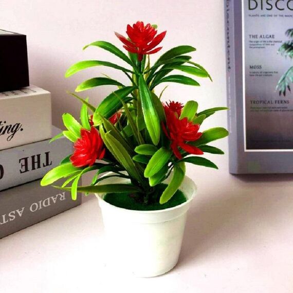10 Pots Falso Pianta in vaso Simulazione Bonsai tavolo Decorazione