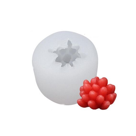 SX-ZW-138 Stampo in silicone per candela tridimensionale carnosa Stampo epossidico per aromaterapia sapone fatto a mano fai da te
