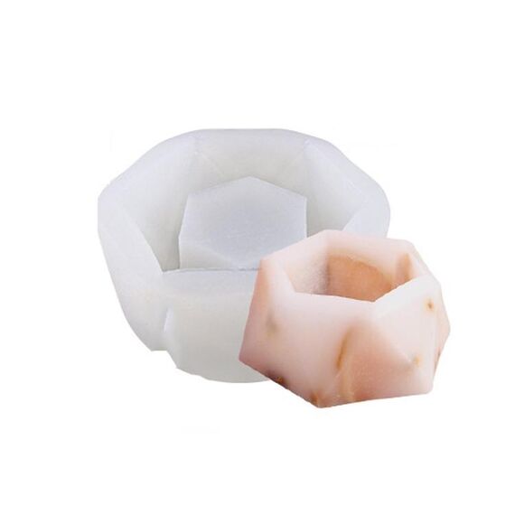 SX-ZW-188 Stampo in silicone per candela tridimensionale carnosa Stampo epossidico per aromaterapia sapone fatto a mano fai da te