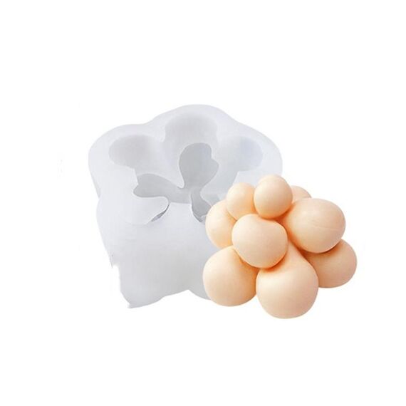 SX-ZW-201 Stampo in silicone per candela tridimensionale carnosa Stampo epossidico per aromaterapia sapone fatto a mano fai da te