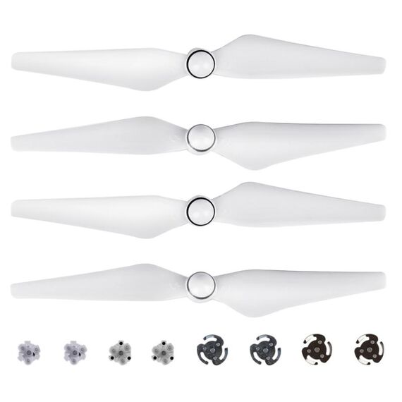 Sunnylife 2 coppie di eliche 9450 puntelli CW / CCW per DJI Phantom 4 (bianco)