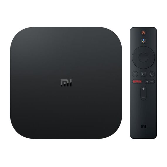 [Magazzino HK] Xiaomi TV Box S 2a generazione 4K HDR Google TV con Google Assistant Remote Streaming Media Player, Cortex-A55 Quad-core 64bit, 2GB+8GB, Google TV, versione UE (nero)