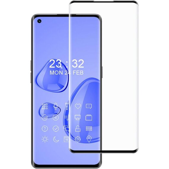 Per OPPO RENO6 PRO 5G / Find X3 Neo IMAK 3D curvo schermo in vetro temperato a schermo intero