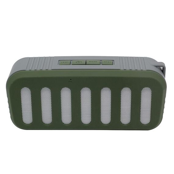 Newrixing NR-2013 TWS Auto Speaker Bluetooth a forma di condotto con canalizzazione (verde)