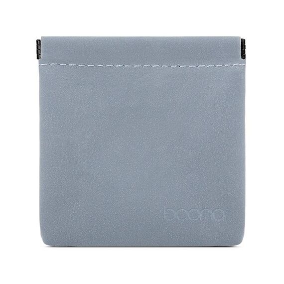 2 pz Baona Auricolare Data Cable Sacchetto di stoccaggio Mini Borsa auricolari portatili U disco auricolare, Dimensioni: Piccolo (Blu)