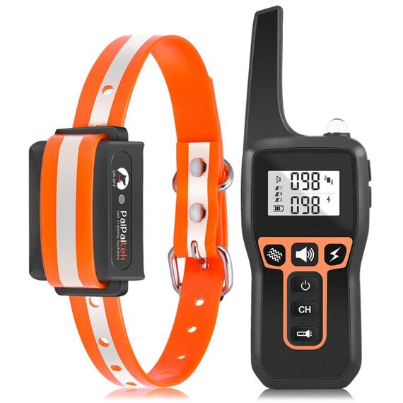 PAIPAITEK PD529 TELECOMANDO DOGGLIO DOGGLIO DI ALIMENTAZIONE DISPOSITIVO VOICE CONTROLLO ANTI-BARKING DISPOSITIVO DI ALIMENTAZIONE DOGGLIO (arancione)