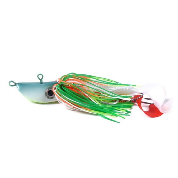 3 Pz Hengjia Ji007 Testa di piombo lunghi Capanna Tassel Barb Bait Bait Sea Pesca Persone Bait, Specificazioni: Jig 20G (4)