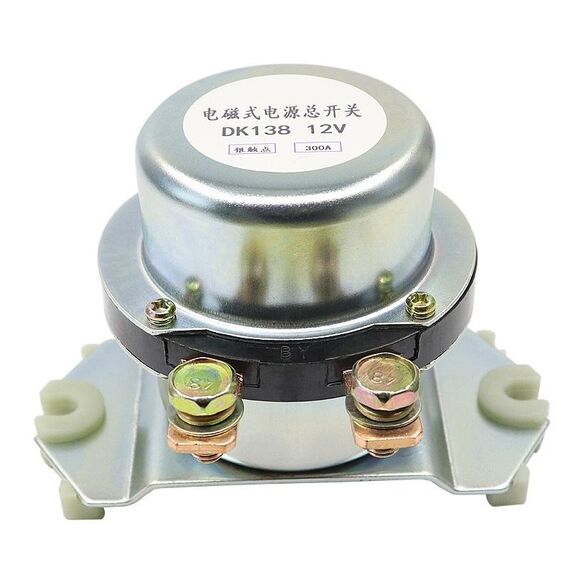 Interruttore di alimentazione elettromagnetica dell'automobile, tensione nominale: 12V (argento)