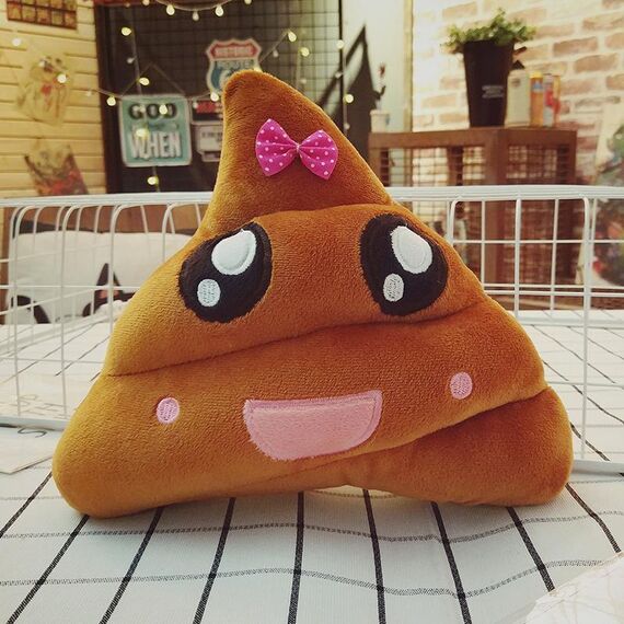 Cuscino per la schiena con cuscino in peluche colorato, dimensioni: 25 * 25 * 3 cm