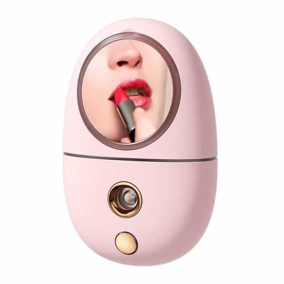 Dispositivo idratante spray spray specchio per trucco Q801A (rosa)