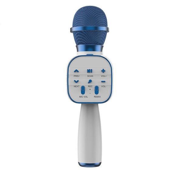 Microfono Bluetooth wireless dal vivo DS813 (blu)