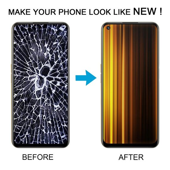 Schermo amoled originale con touch per Realme GT Neo 3T RMX3372/3371 con telaio EDA006424403 6922138268267