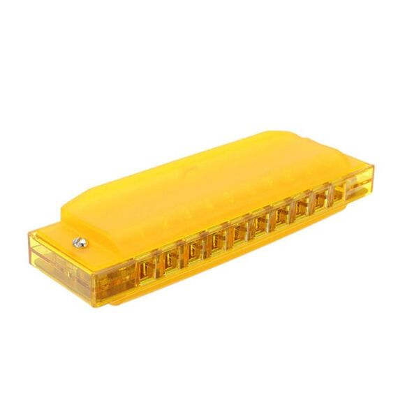 Swan SW1020-2 10 fori 20 toni armoniche trasparenti strumenti musicali arpa diatonica (giallo)