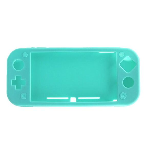 IPLAY Game Host Custodia protettiva in silicone a copertura totale con protezione schermo per Switch Lite (verde menta)