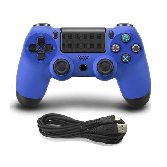 Controller di gioco cablato per Sony PS4 (blu)
