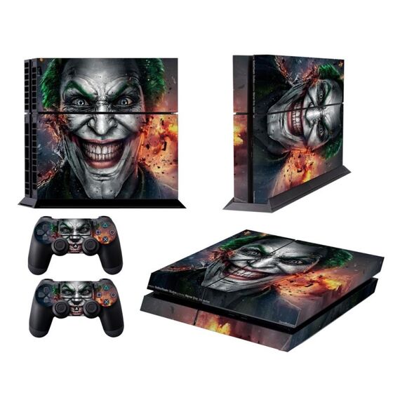 Clown Bucky Pattern Fashion Color Pellicola protettiva adesiva per Sony PS4