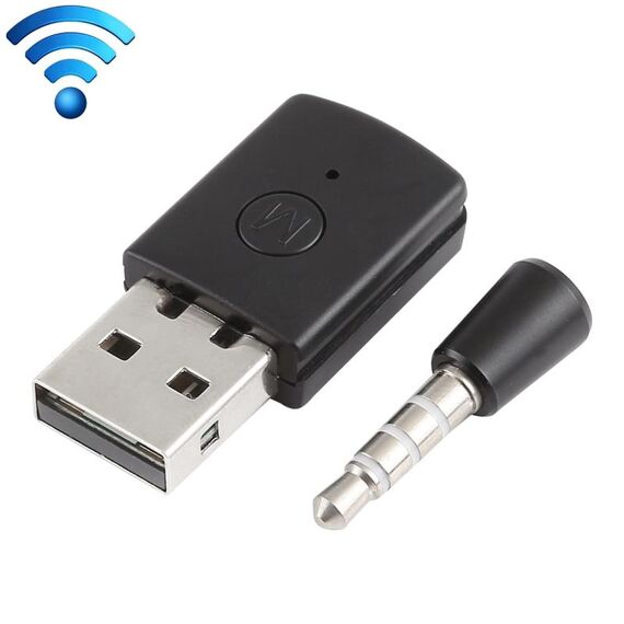 Ricevitore e trasmettitori dongle adattatore Bluetooth da 3,5 mm e USB per Sony PlayStation PS4