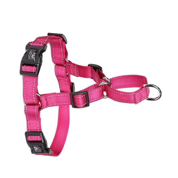 Glow Castle Piet Nylon riflettente Prevenire il cinghia del torace selvatico, dimensioni: S (rosso rosa)