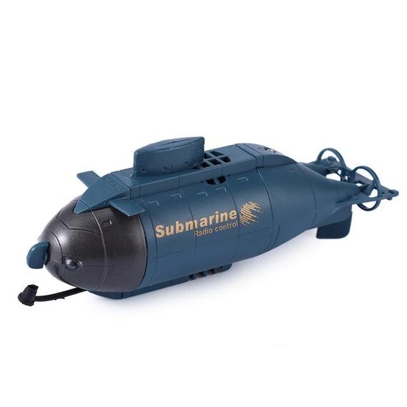 Mini sottomarino remoto ricaricabile a 6 canali (blu)