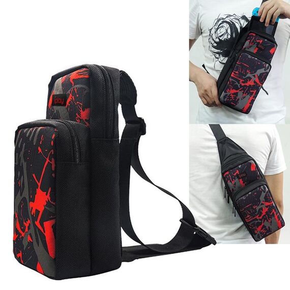 iplay HBS-167 Borsa a tracolla portatile per tracolla per Nintendo Switch