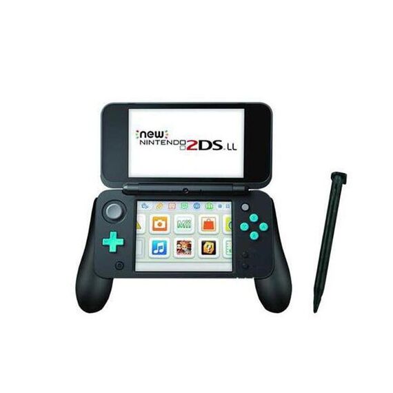 KJH3 in 1ImpugnaturaKitGiocoGrip+ CrystalCcover+touch pen perNUOVO2DSLL