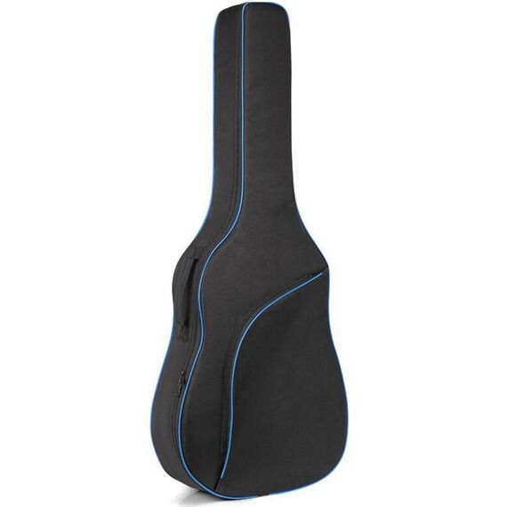 Custodia per chitarra ispessita in tessuto Oxford impermeabile, dimensioni: 36-38 pollici (blu)