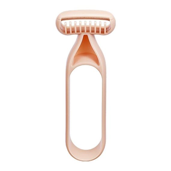 3PCS Rasoio sensibile per gambe e ascelle Lama macro Strumento per la rasatura delicata (pelle naturale)