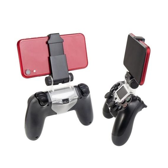 Supporto per morsetto per telefono cellulare Smart Mobile regolabile per DOBE per controller PS4 / Slim / Pro