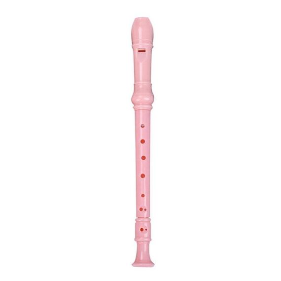 5 PCS SW8 Swan 8 buche Studente Bambini Clarinetto in plastica Flauto alto tedesco (rosa)