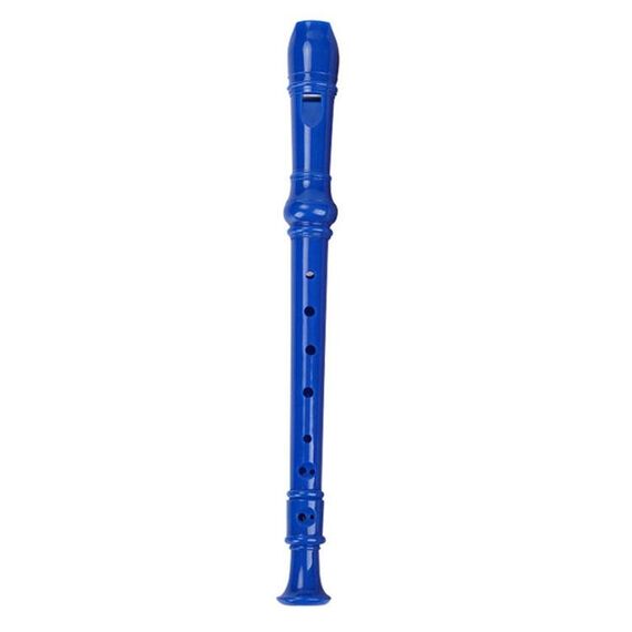 5 PCS SW8 Swan 8 buche Studente Bambini Clarinetto in plastica Flauto alto tedesco (blu)