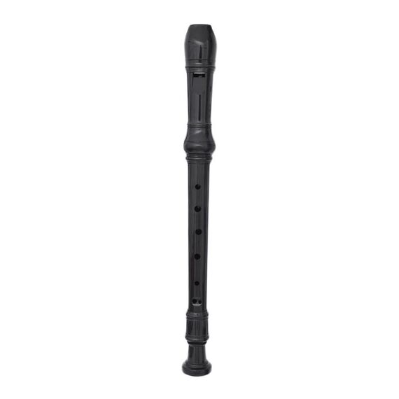5 PCS SW8 Swan 8 buche Studente Bambini Clarinetto in plastica Flauto alto tedesco (Nero)