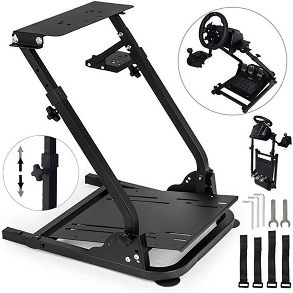 Supporto per volante per simulatore di corse Supporto per gioco di corse non include ruota e pedali (CSWg29g27t300t500FANATEC)